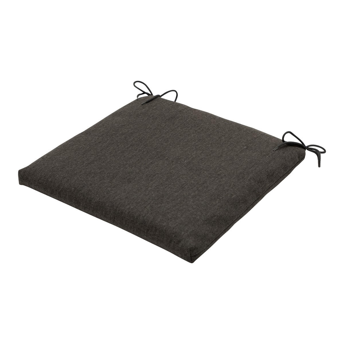 SITZKISSEN Canvas 40/40 cm 4er-Set - Grau, Textil (40/4/40cm) - Madison