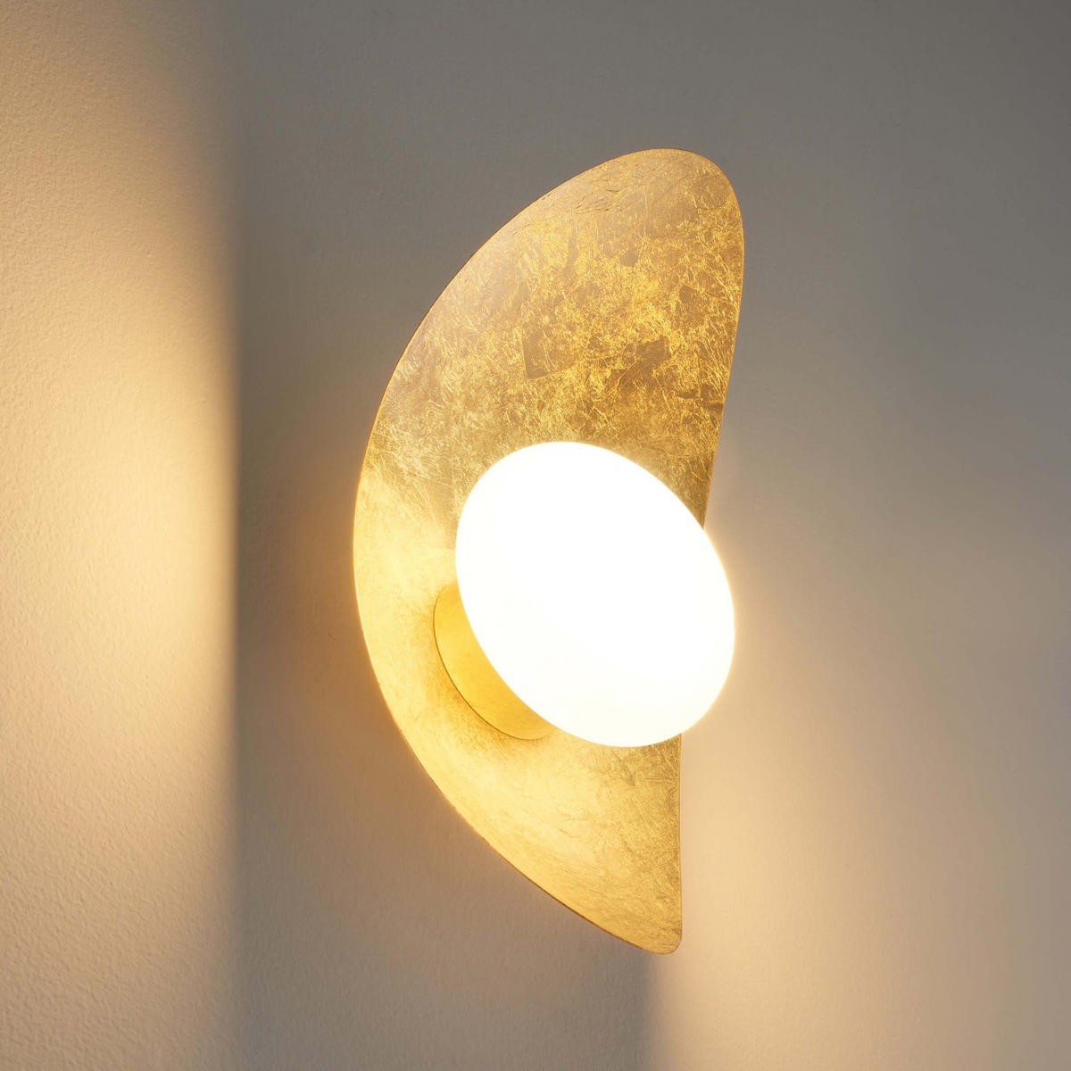 WANDLEUCHTE Isola, Gold, 40cm - Goldfarben, Metall (20/40/16cm) - KOSILUM