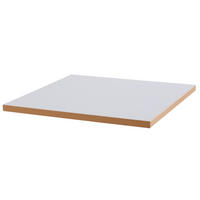 TISCHPLATTE quadratischer 60 cm, Weiß - Weiß, Holz (60/2.5/60cm) - Oviala