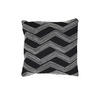 DEKOKISSEN Mackey Schwarz 45/45/10 cm - Schwarz, Textil (45/45cm) - Light & Living