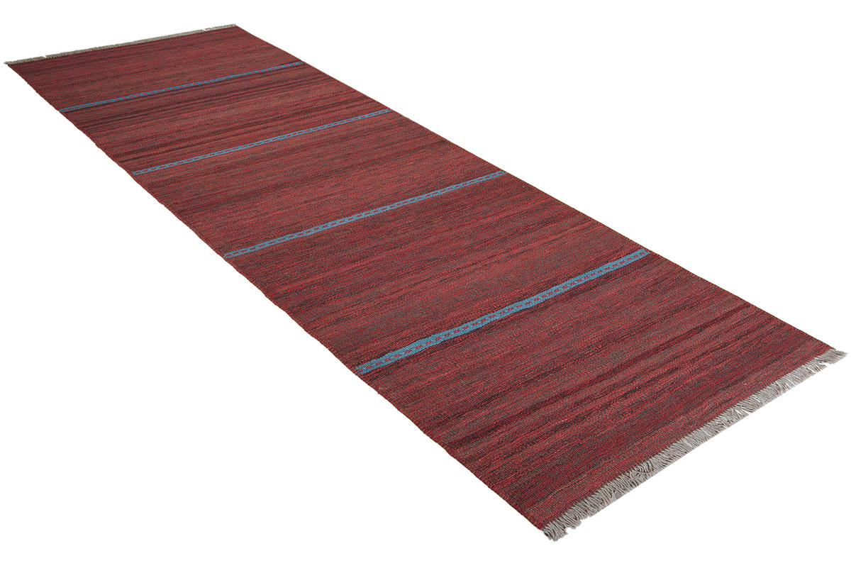 HANDWEBTEPPICH Kelim Gashgai Mehrfarbig 247/76 cm Schurwolle - Multicolor, Textil (76/247cm) - Looma