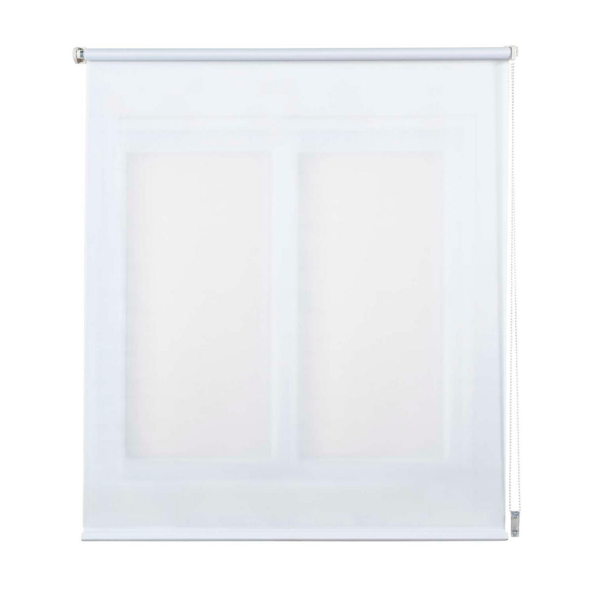 ROLLO Weiß, 150 cm x 180 cm - Weiß, Kunststoff (150/180cm) - STORESDECO