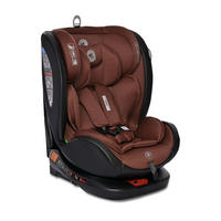 KINDERSITZ Ares i-Size Braun (40-150cm) Isofix, verstellbar, Sitz 360° drehbar - Braun, Kunststoff (46/63/53cm) - Lorelli