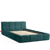 POLSTERBETT AERI 140/160/180/200 mit Rahmen und Bettkasten, blau - Blau, Holz/Holzwerkstoff (140/200cm) - KONSIMO®