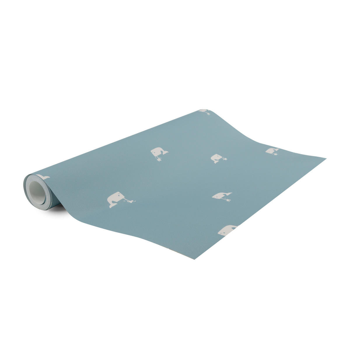 VLIESTAPETE - kleiner wal 1000x53cm - Blau, Papier/Kunststoff (53/1cm) - Superfresco Easy