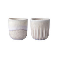 BECHER SET Perlemor beige 290 ml 2er Set - Beige, Keramik (0.29L) - like.Villeroy & Boch