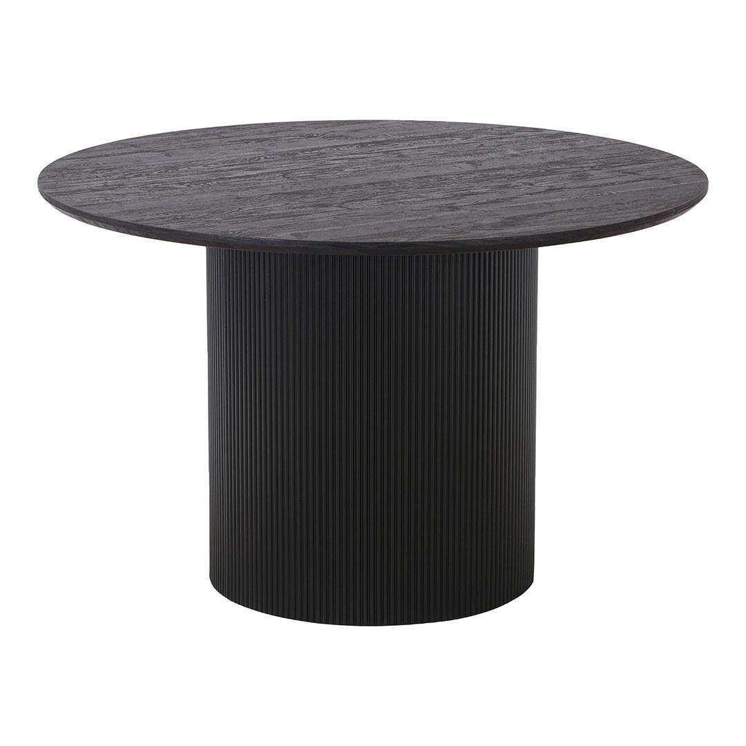 ESSTISCH, Boavista, Dunkelbraun, MDF, 120 x 120 x 75 cm - Dunkelbraun, Holzwerkstoff (120/120/75cm) - ebuy24