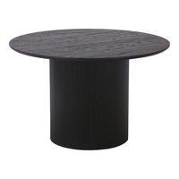 ESSTISCH, Boavista, Dunkelbraun, MDF, 120 x 120 x 75 cm - Dunkelbraun, Holzwerkstoff (120/120/75cm) - ebuy24