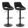 BARHOCKER Schwarz 2er-Set - Schwarz, Textil (47/107/44cm) - MCW