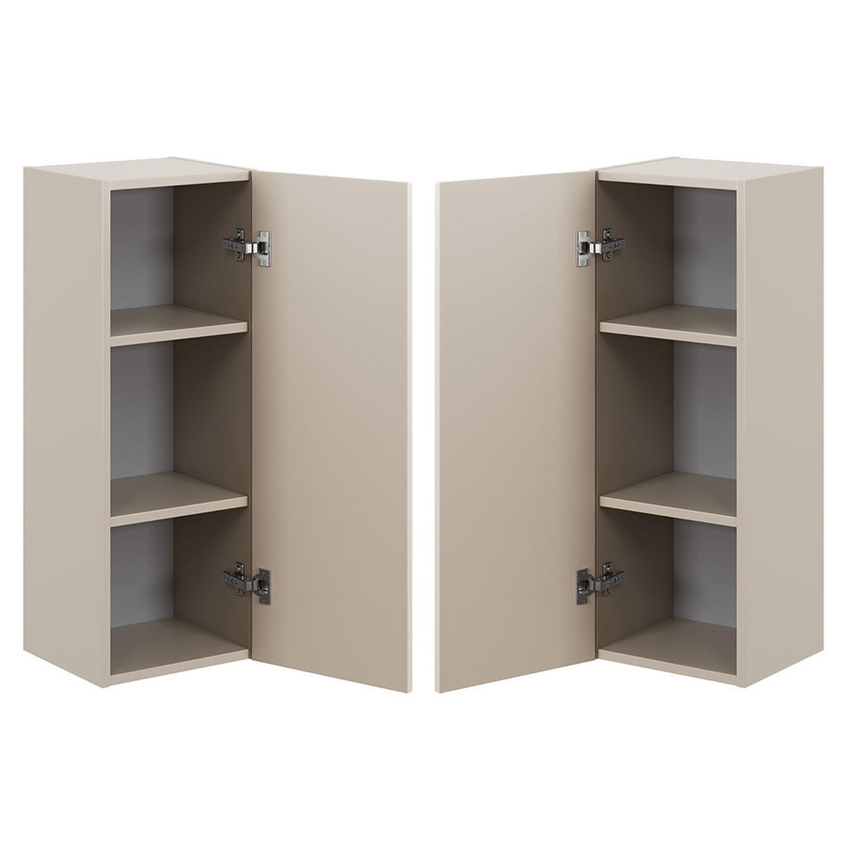 HOCHSCHRANK Durango-56 - Beige, Holzwerkstoff (30/160/27cm) - Lomado
