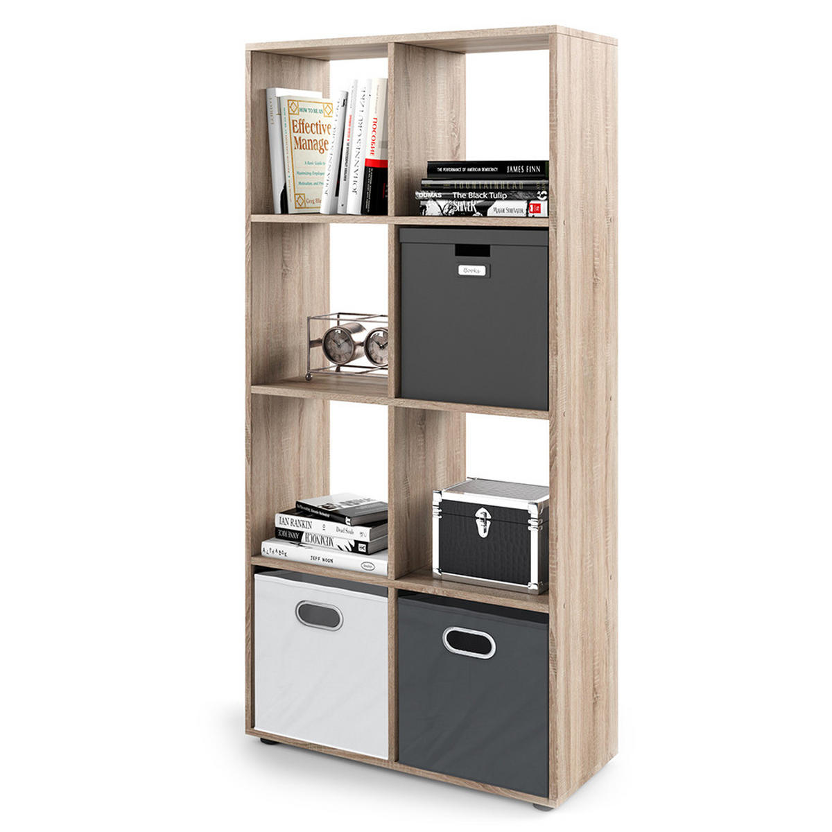 RAUMTEILER Scutum Sonoma 72 x 143 cm - Sonoma Eiche, Holzwerkstoff (143/72/29cm) - Vicco