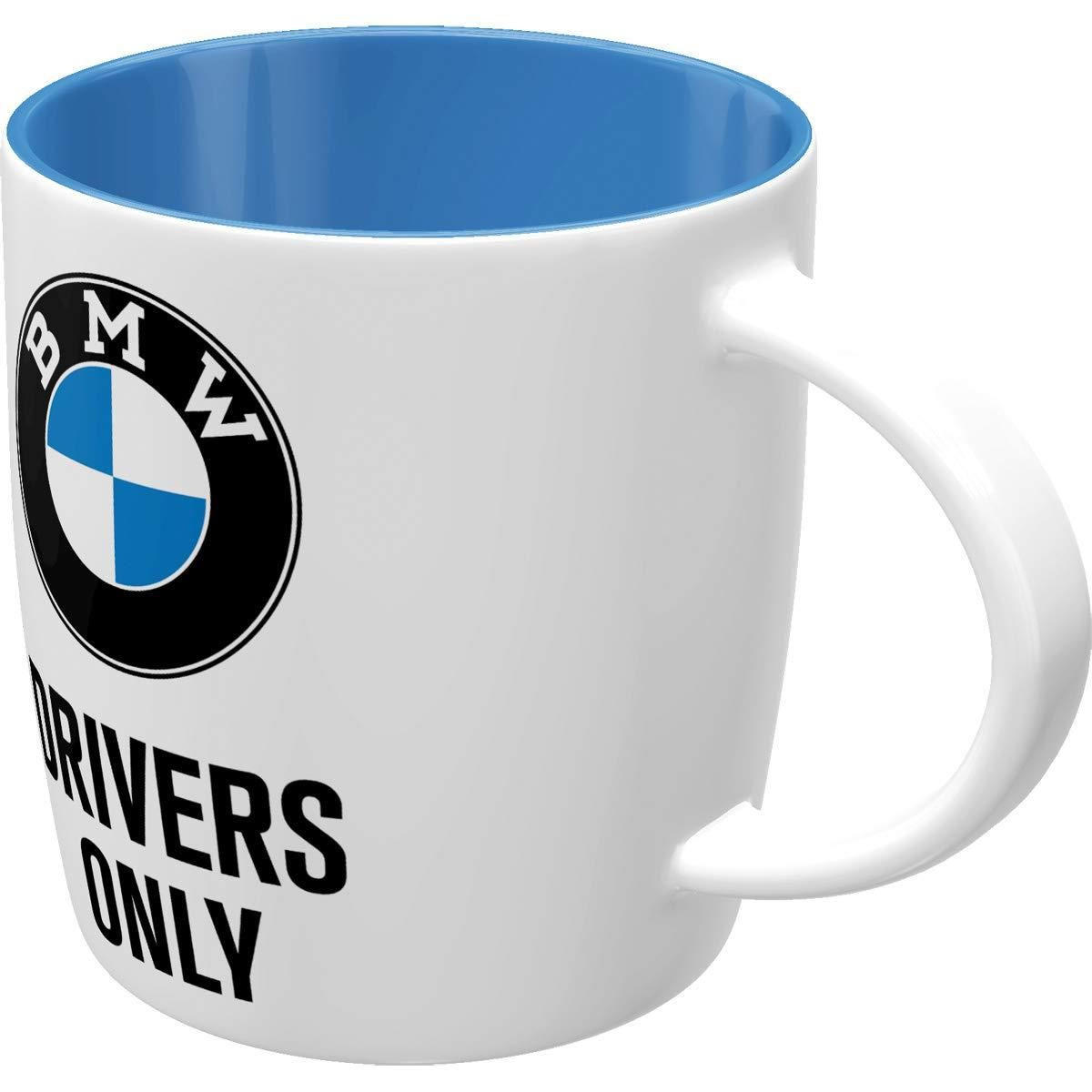 KAFFEETASSE 330 ml BMW Drivers Only - Multicolor, Keramik (0.33L) - Nostalgic-Art