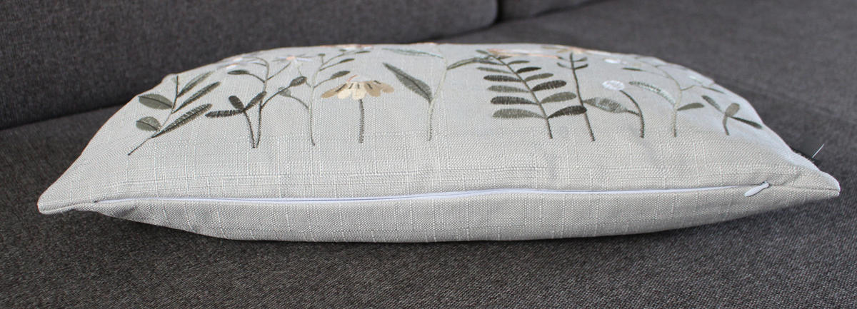 KISSENHÜLLE LOTTA - Pastellgrün, Textil (30/50cm) - Magma Heimtexx
