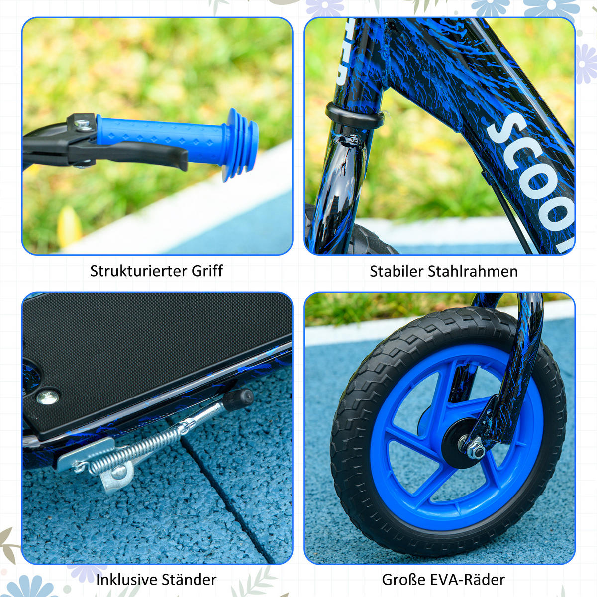 SONSTIGES Outdoor-Spielzeug Blau 118,0/52,0/88,0 - Blau, Metall (52/118cm)