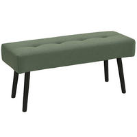 SITZBÄNKE Grün 1 Stück - Grün, Naturmaterialien (100/45/36cm) - GiPP