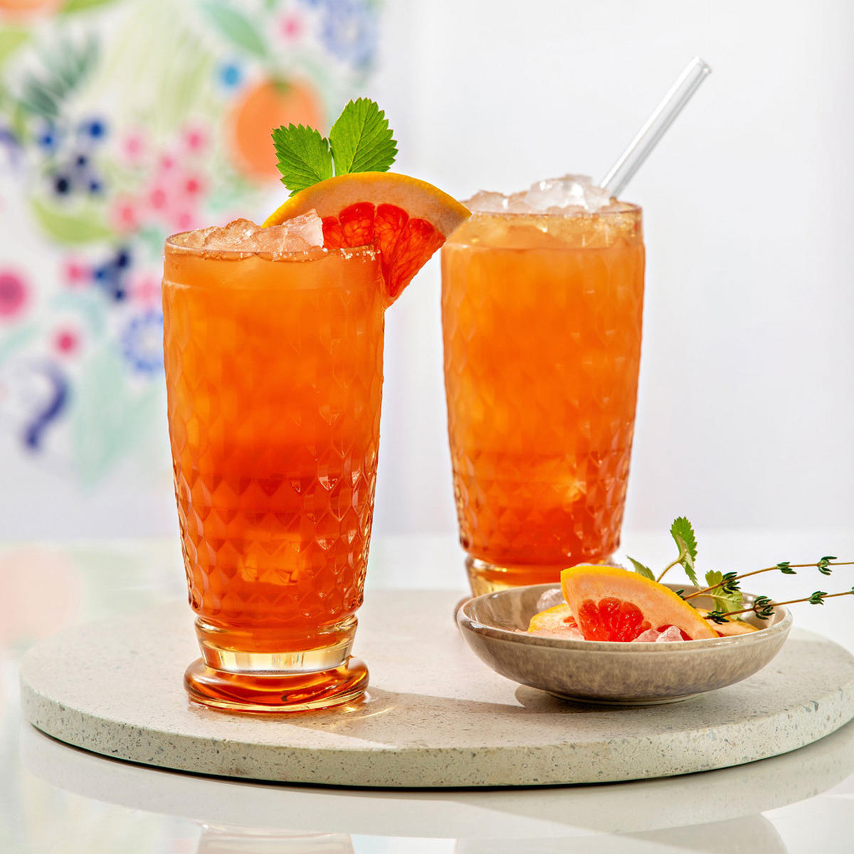 LONGDRINKGLÄSER Boston Coloured Saffron 400 ml 4er Set - Gelb, Glas (0.4L) - Villeroy & Boch