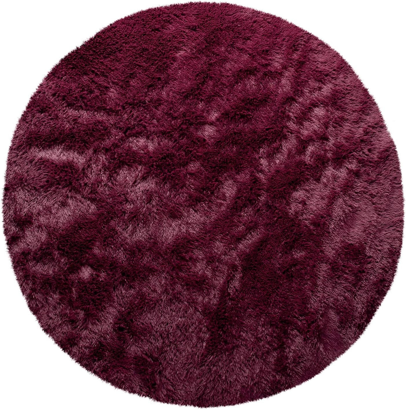 HOCHFLORTEPPICH 200/200 cm Silky 591 - Lila, Textil (200/200cm) - Paco Home