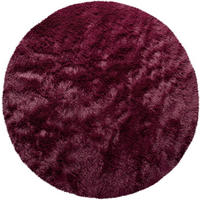 HOCHFLORTEPPICH 200/200 cm Silky 591 - Lila, Textil (200/200cm) - Paco Home
