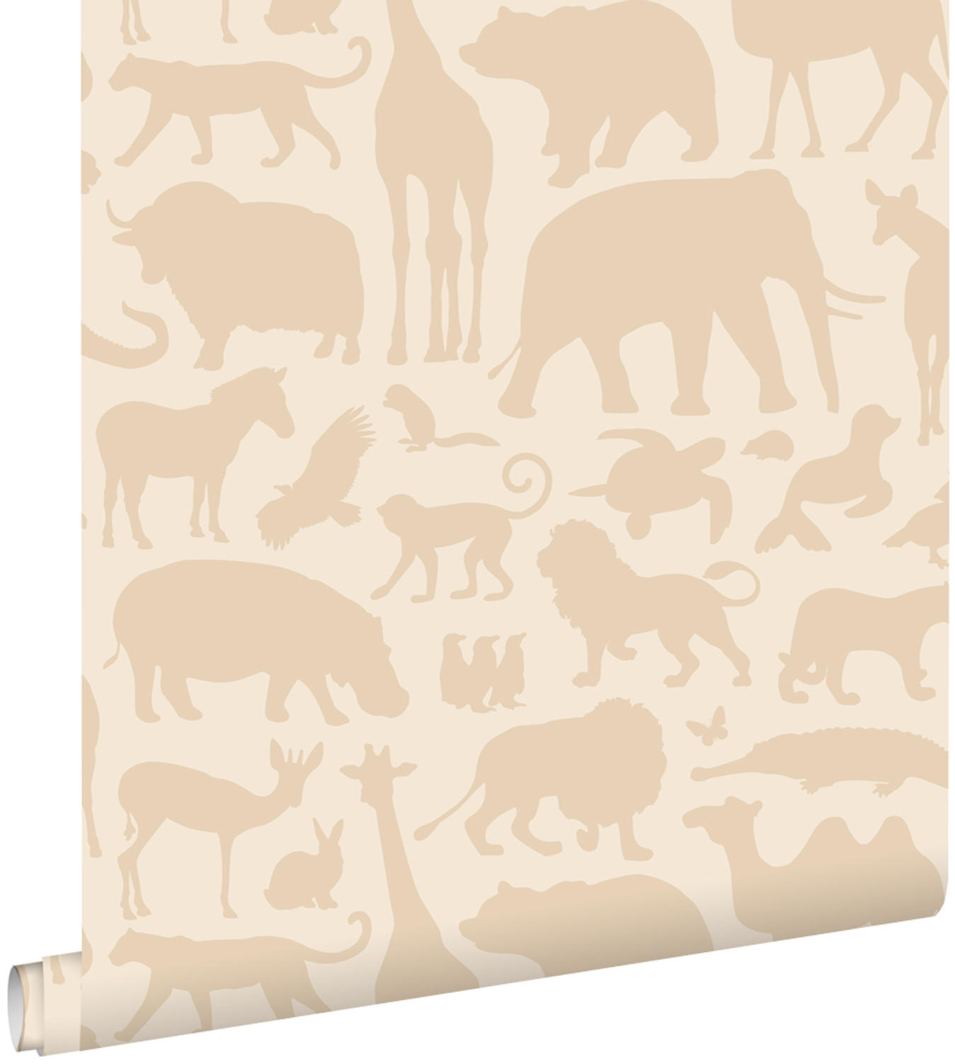 ESTAhome Tapete Beige 53x0.1 cm