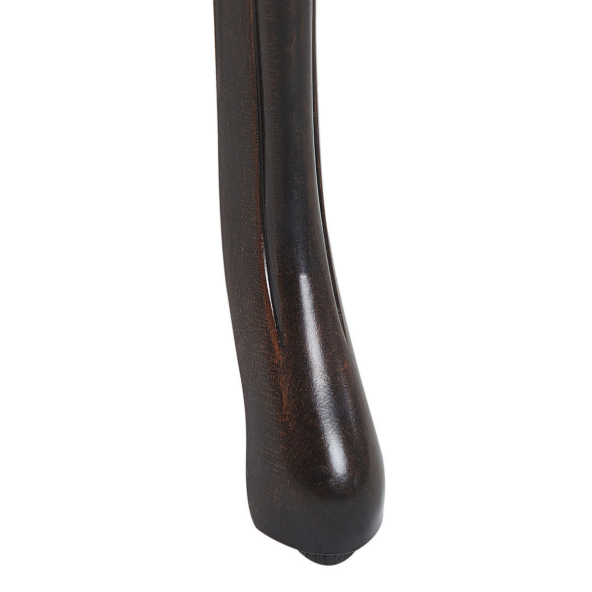 GARTENTISCH Aluminium braun 65 cm Bovino - Braun, Metall (65/65/61cm) - Beliani