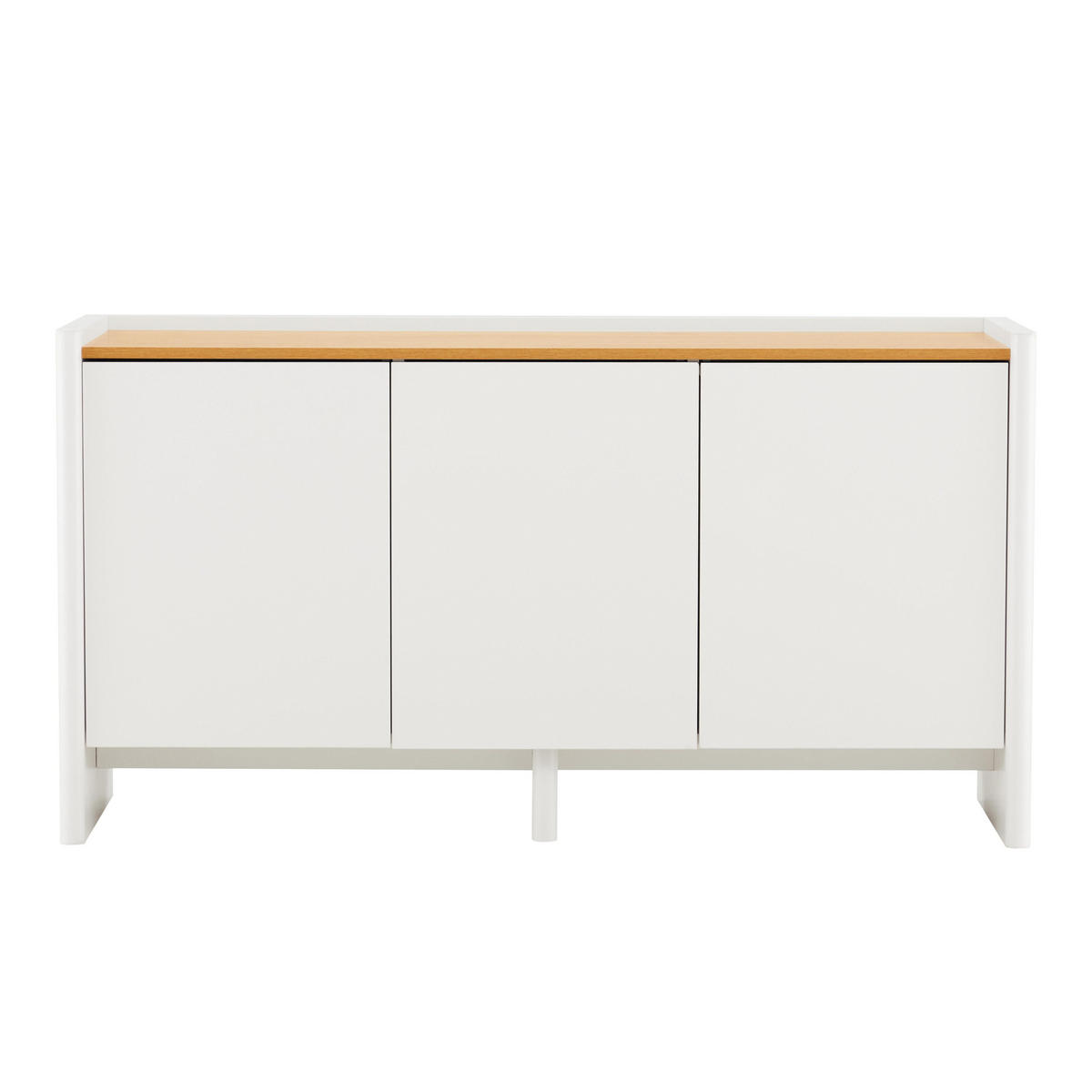 SIDEBOARD 140 cm, Grün - Grün, Holz (40/75/140cm) - Oviala