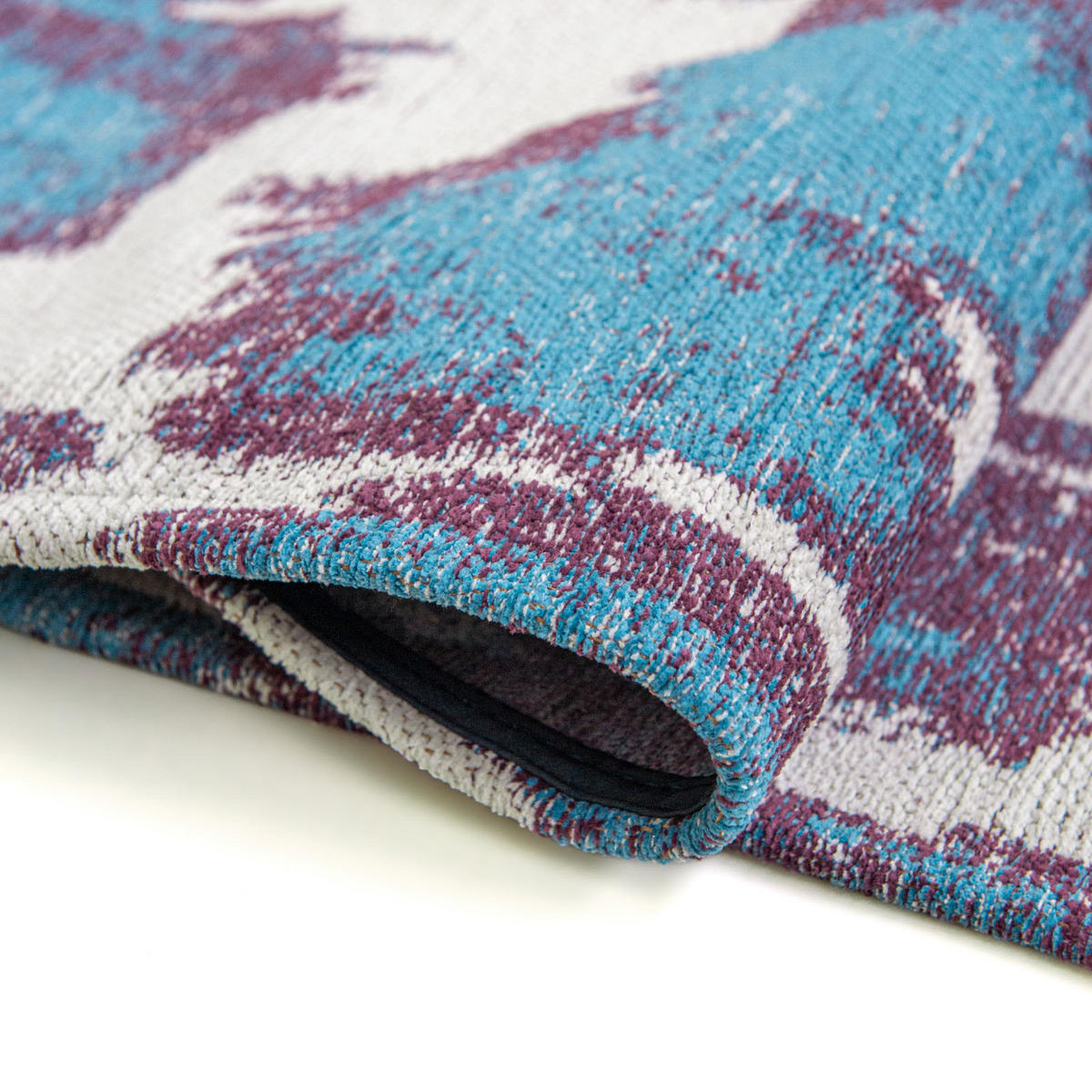 TEPPICH Ikat Blue Duck 170/240 cm - Blau, Textil (170/240cm) - Lola&Moi
