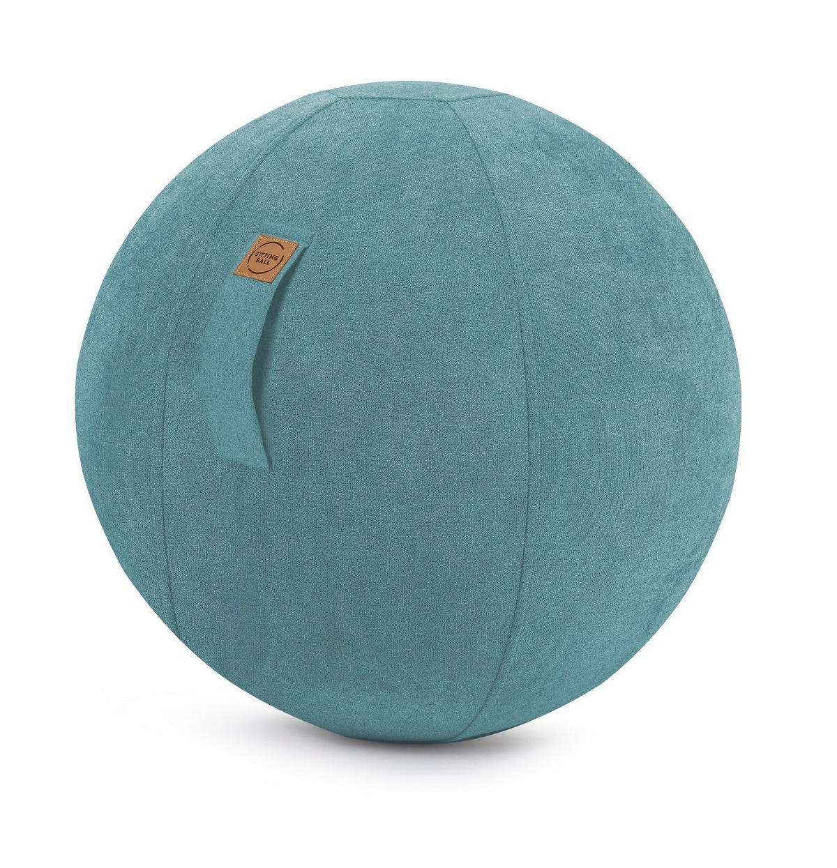 SITZBALL ALFA - Petrol, Textil (65/65/65cm) - Magma Heimtexx