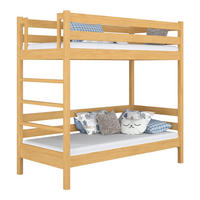 ETAGENBETT N03 Naturkiefer 80/190 - Hellbraun, Naturmaterialien/Holz (80/190cm) - N-Wood