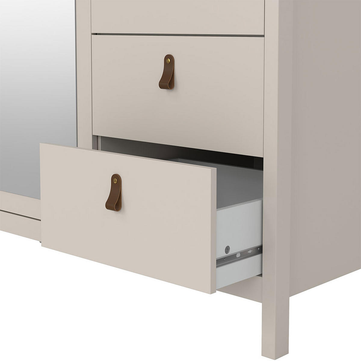 KLEIDERSCHRANK, Madrid, Kaschmir, Holzwerkstoff, 150 x 59 x 199 cm - Kaschmir, Holzwerkstoff (150/199/59cm) - ebuy24