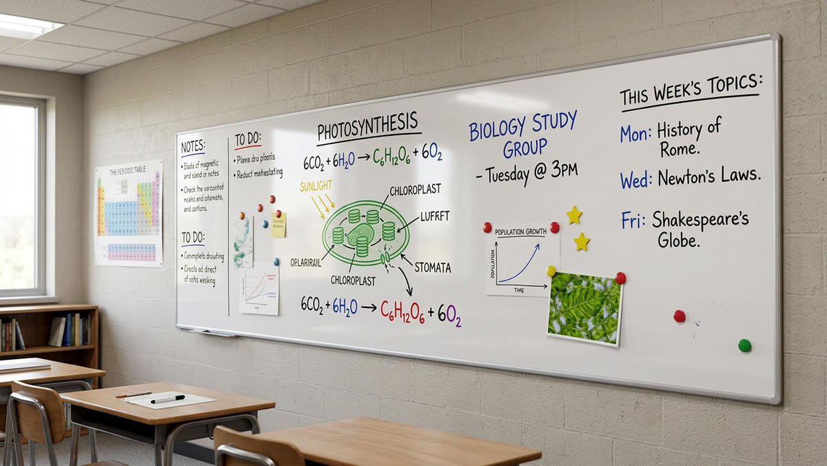 MAGNETISCHES Whiteboard - PREMIUM EXPO Alurahmen 300x100cm - Weiß, Metall (300/100/1.6cm) - ALLboards