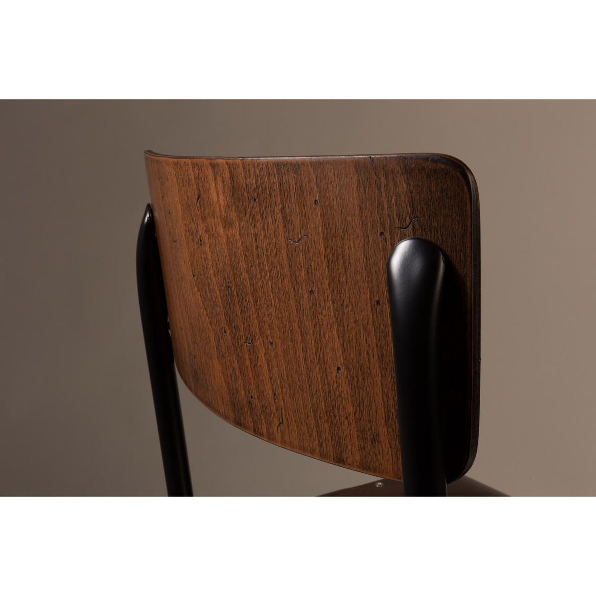 ESSZIMMERSTUHL Scuola Holz - 4 er Set - Braun, Holz (43/82.5/49cm) - Dutchbone
