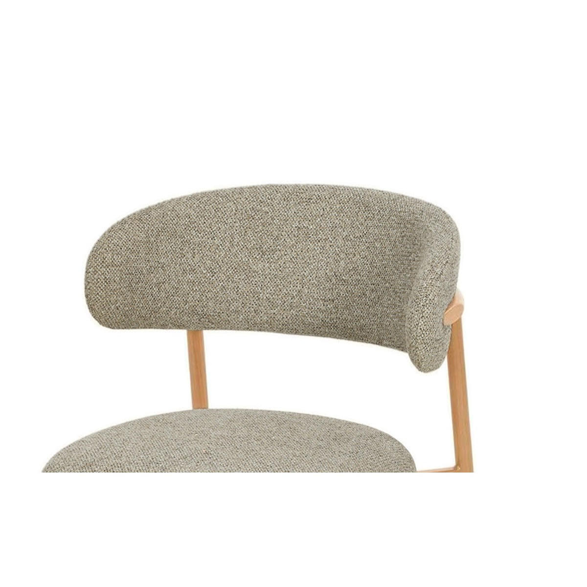 ESSZIMMERSTÜHLE Micah Beige 58/54.4 /78 cm - Beige, Textil (54.4/78/58cm) - Livingfurn
