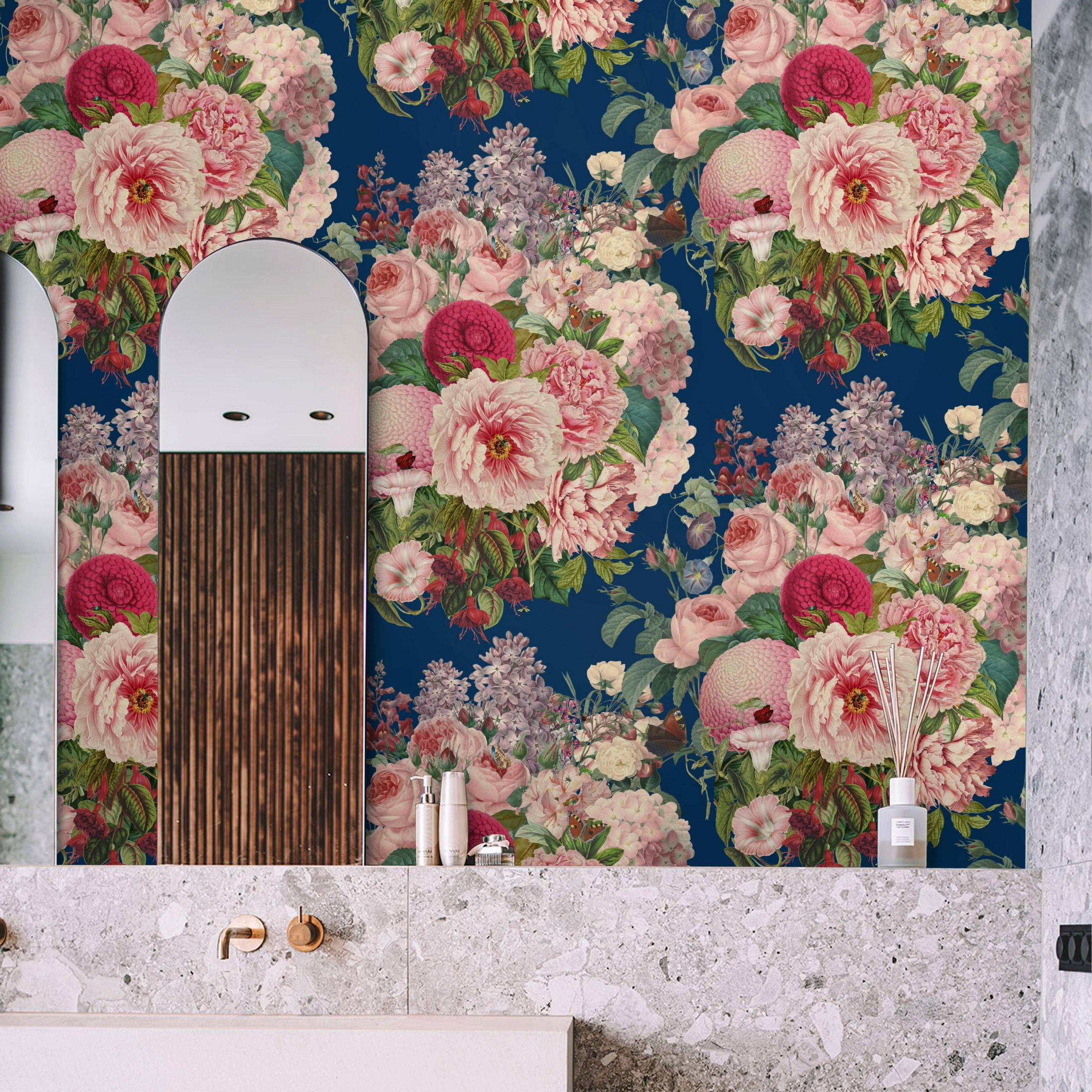 Wallpapers4Beginners Tapete Blau 280x200 cm
