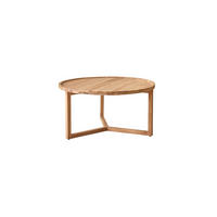 COUCHTISCH Ana Natur aus Teak - Naturfarben, Holz (90/90/45cm) - Tikamoon