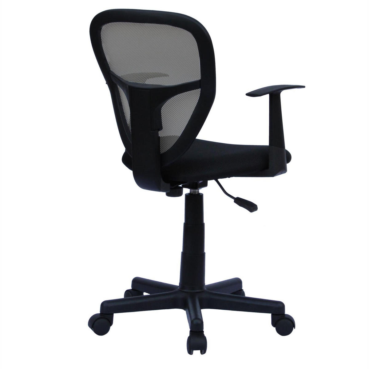 KINDERDREHSTUHL STUDIO - Schwarz/Grau, Textil (53/92/52cm) - CARO-Möbel