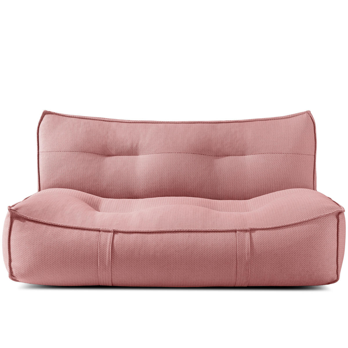 GARTENSOFA LOVIA Lounge, Rot/Weiß - Rot, Textil (177/82/106cm) - KONSIMO®