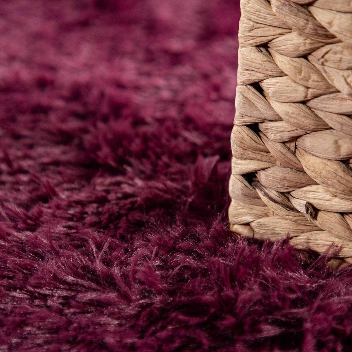 HOCHFLORTEPPICH 200/290 cm Silky 591 - Lila, Textil (200/290cm) - Paco Home