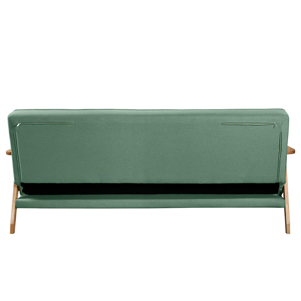 SCHLAFSOFA - Mintgrün, Birkenholz/Textil (204/85/86cm) - home24