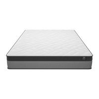 STANDARDMATRATZE - 2 Personen - stoff - weiß Illusion - Weiß, Textil (160/200cm) - Vente-Unique