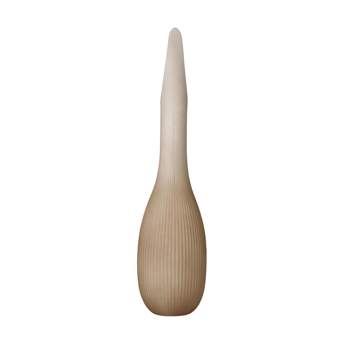 VASE Studio 8 Raindrop beige 41 cm - Beige, Keramik (41cm) - Goebel