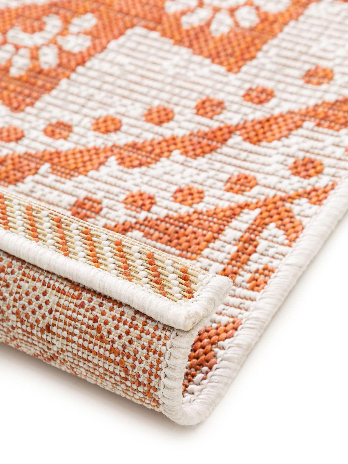 OUTDOORTEPPICH Cleo Orange 240x340 cm - Orange, Textil (240/340cm) - benuta Nest