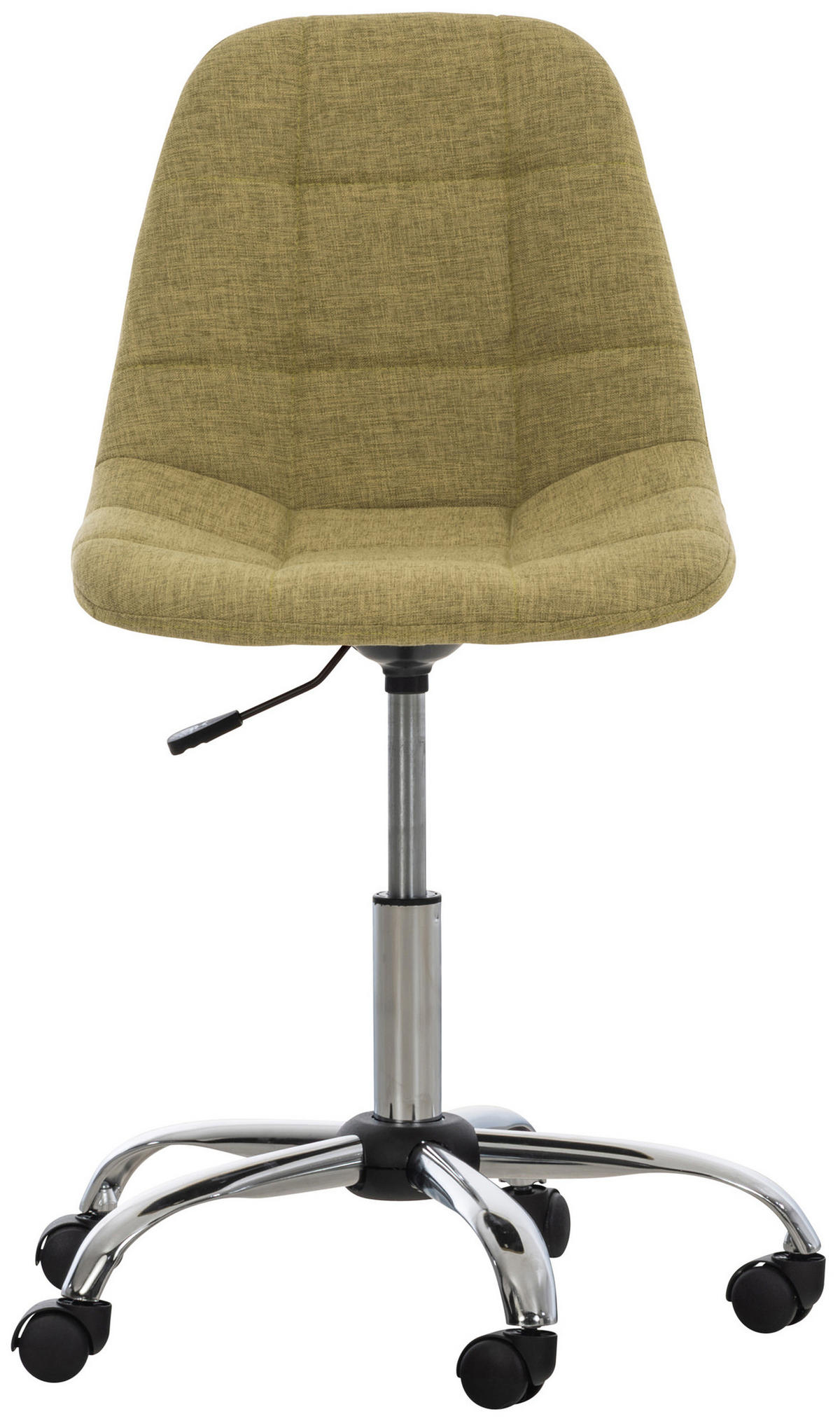 BÜROSTUHL Emily, Stoff Grün - Grün, Textil/Metall (55/91/55cm) - TPFLiving