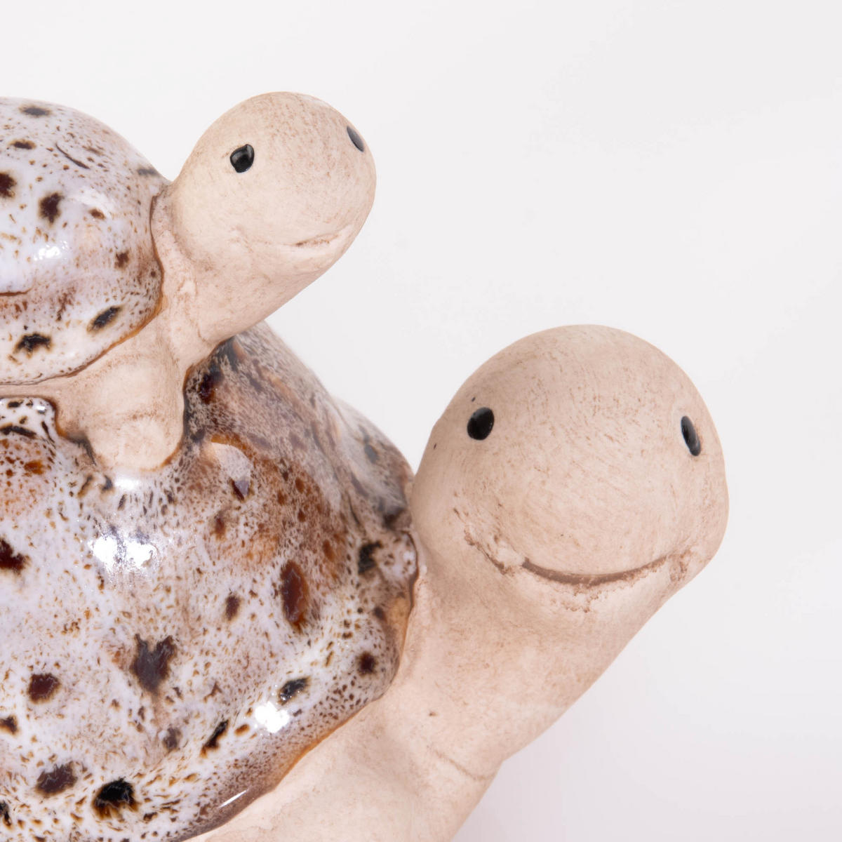 GARTENDEKO Schildkrötenfigur 10/11 cm - Beige, Keramik (10/11/6.6cm)