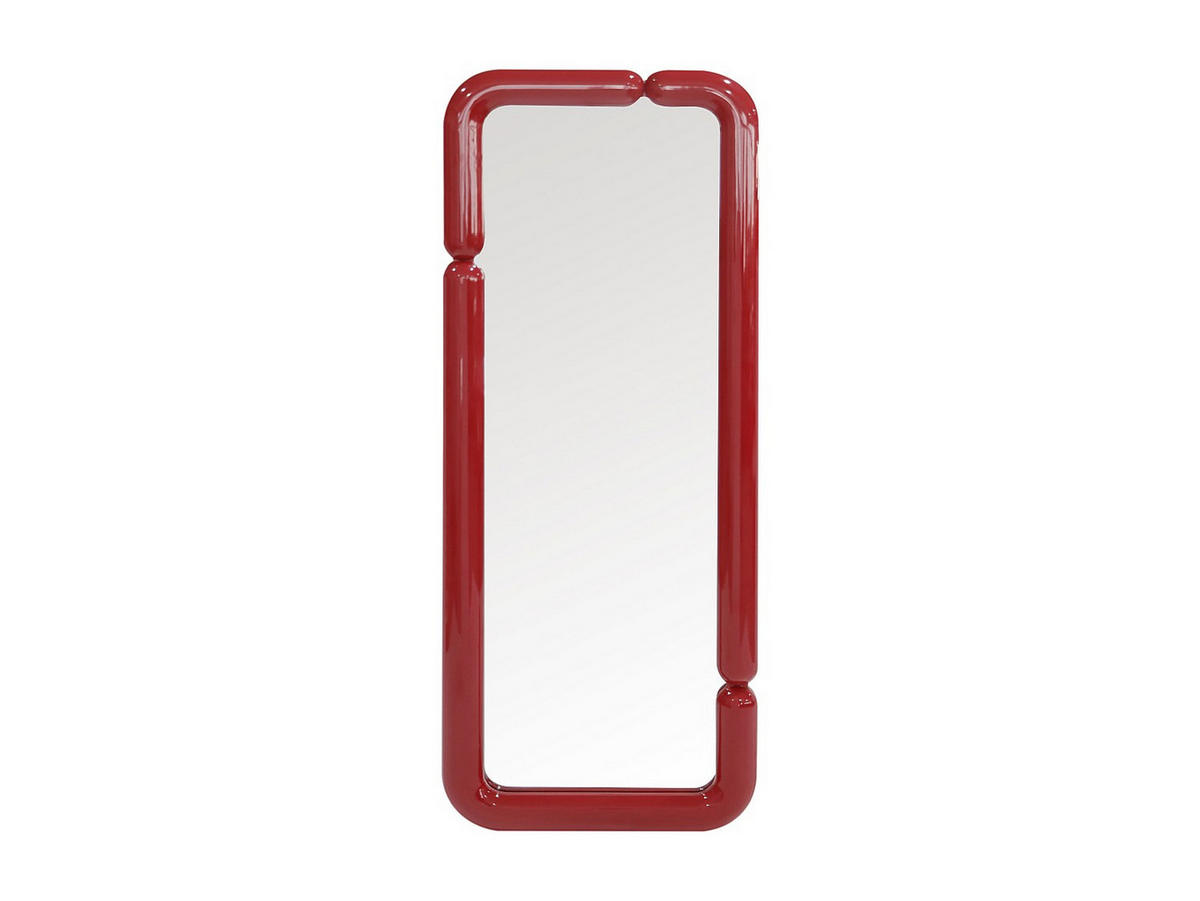 WANDSPIEGEL - 60cm x 5cm - MDF - bordeaux - OLMIRA - Bordeaux, Holz (60/160/5cm) - Vente-Unique