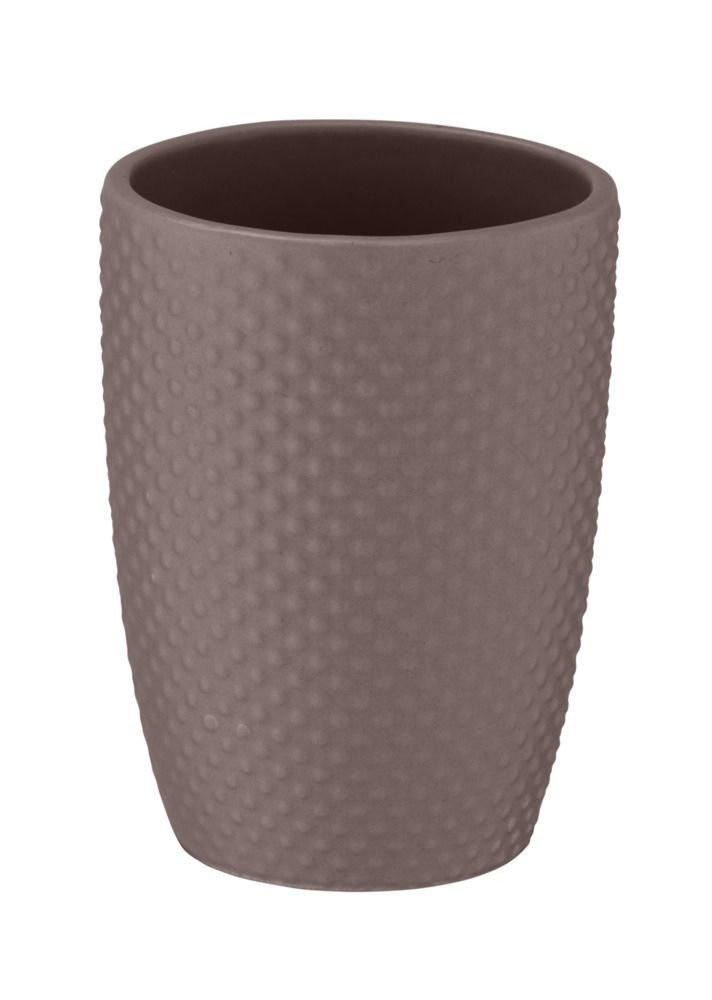 KERAMIK-PINSELBECHER Punto 8/8/11 cm - Beige, Keramik (8/11/8cm) - Wenko
