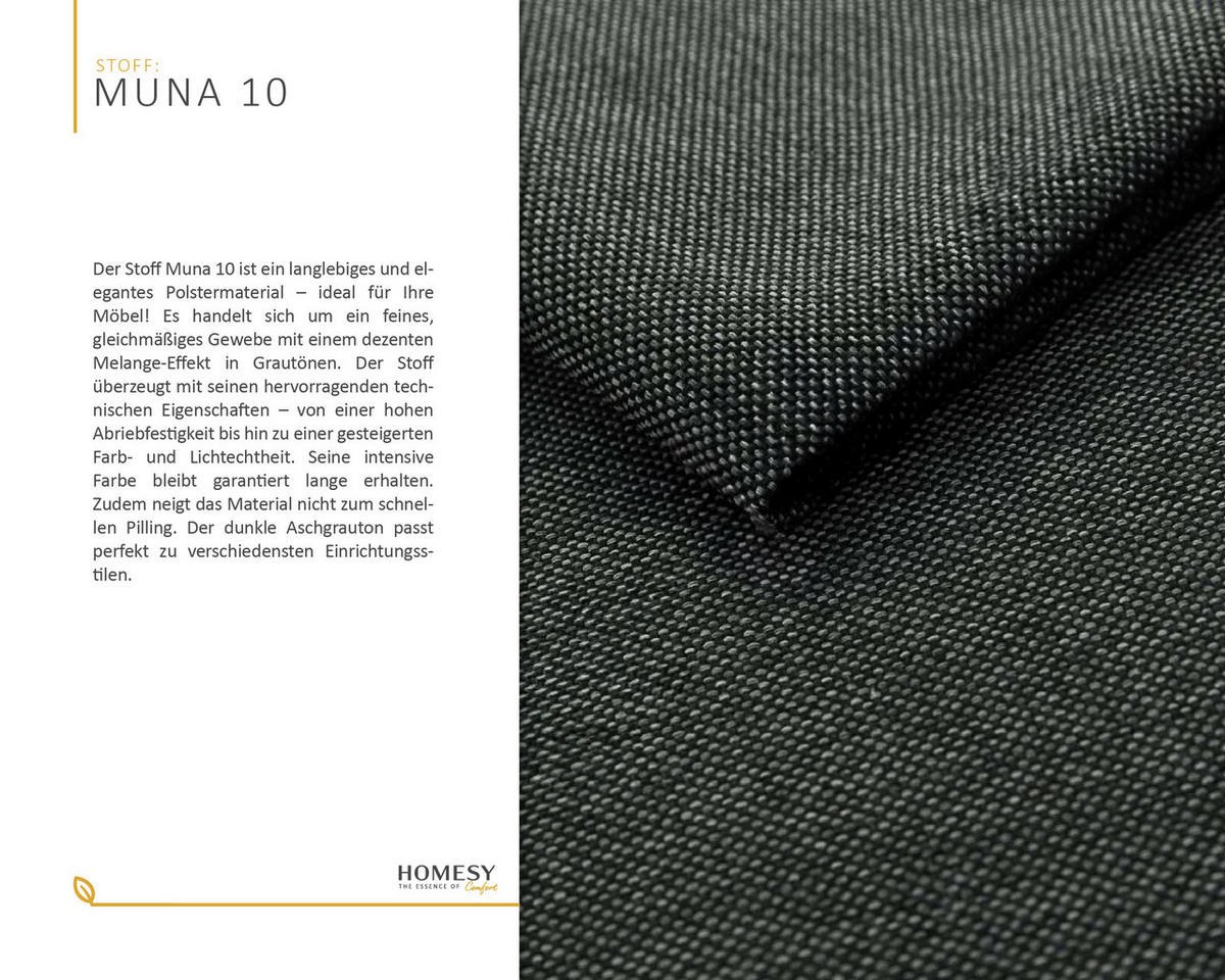 3-SITZER-SCHLAFSOFA ELMA mit Bettfunktion, anthrazit - Anthrazit, Holz (92.5/79/230cm) - Homesy