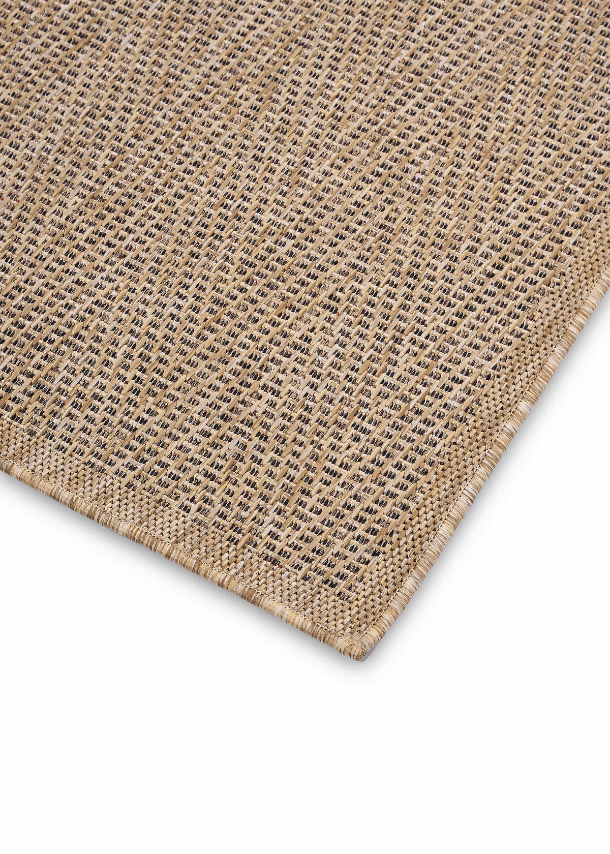 TEPPICH YUCANA Beige Outdoor Flachgewebe 120/170 cm - Beige, Textil (120/170cm) - Tapiso