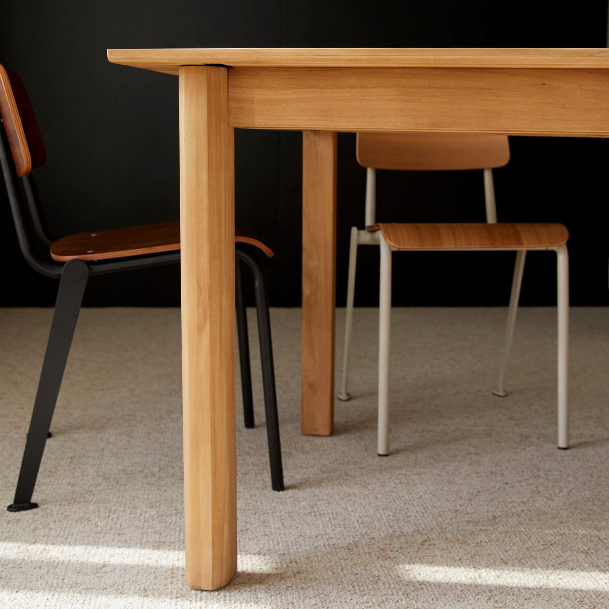 TISCH Noah Natur aus Teak - Naturfarben, Holz (90/240/75cm) - Tikamoon