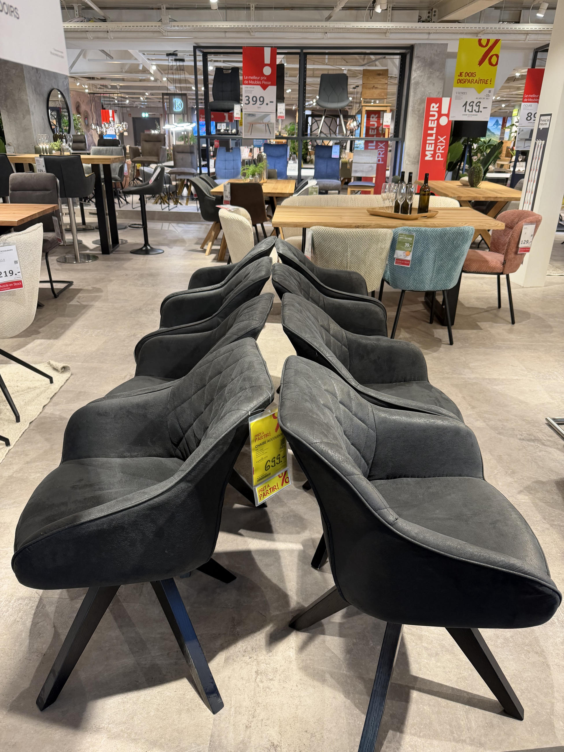 Lots 8 chaises