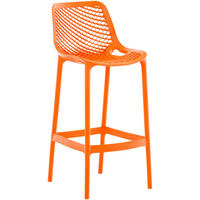 BARHOCKER Kunststoff Orange - Rot/Orange, Kunststoff (45/105/53cm) - CLP